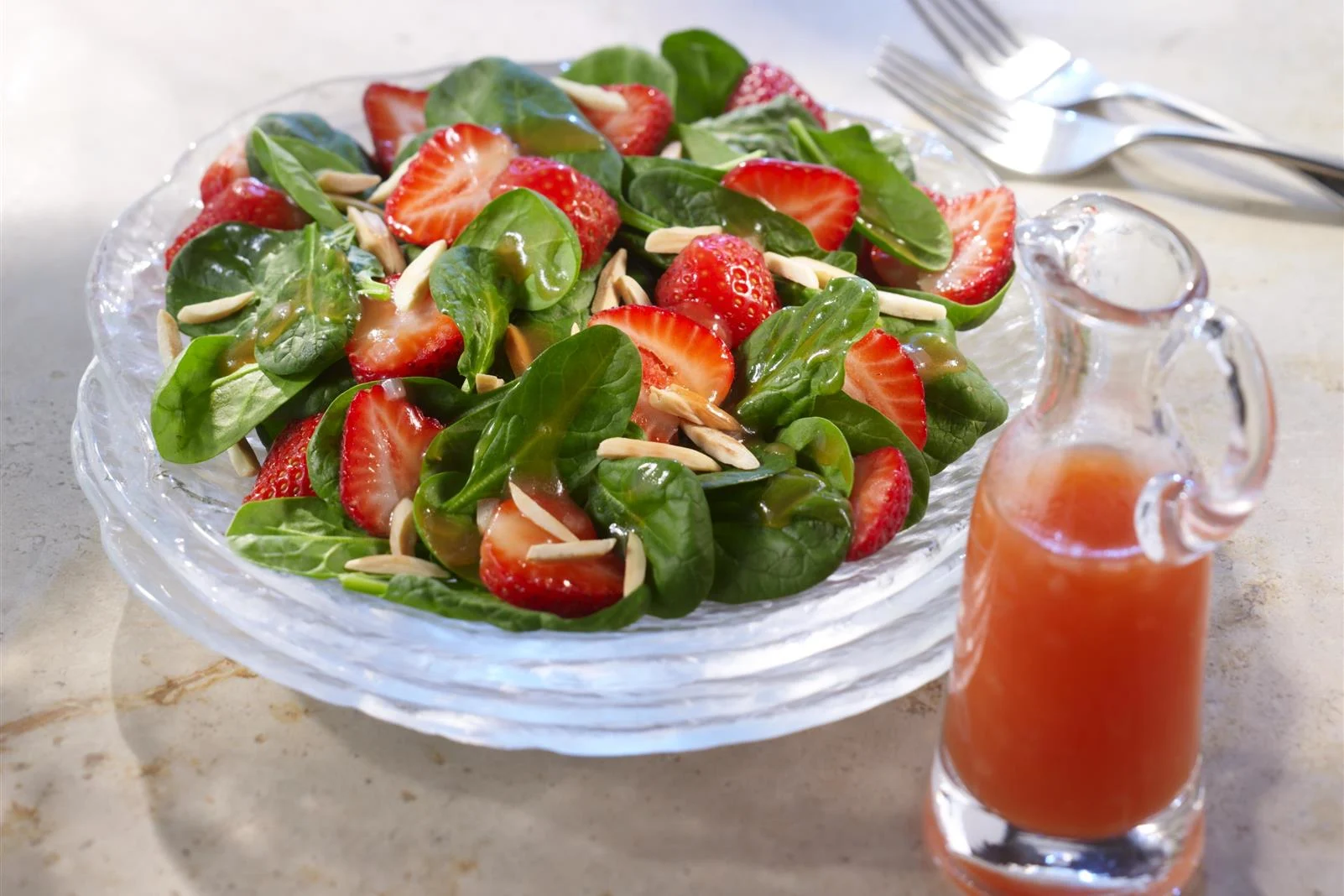 Strawberry Spinach Salad