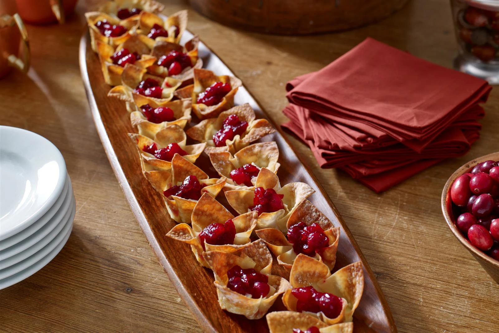 Cranberry Brie Appetizer Bites