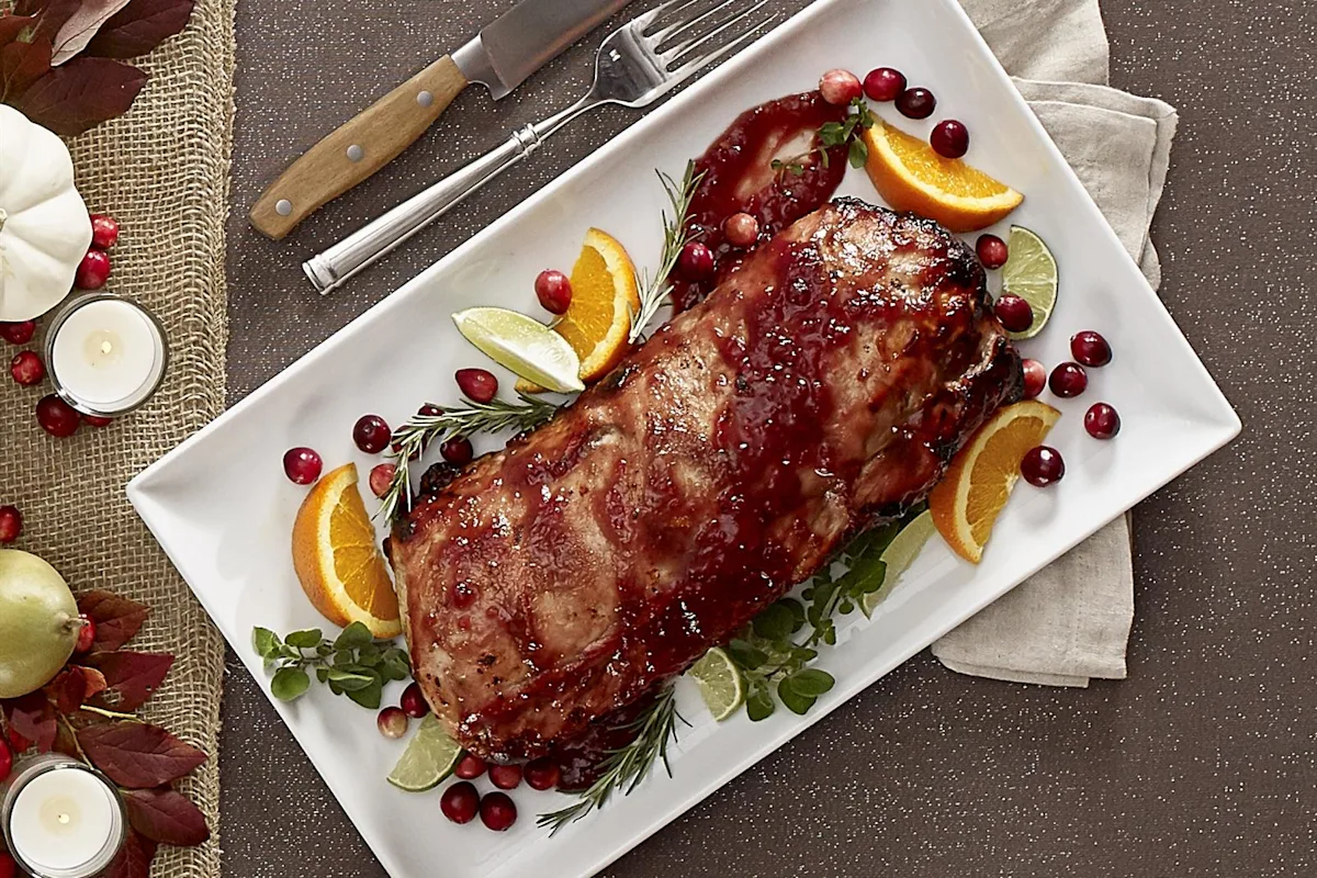 Holiday Glazed Pork Roast