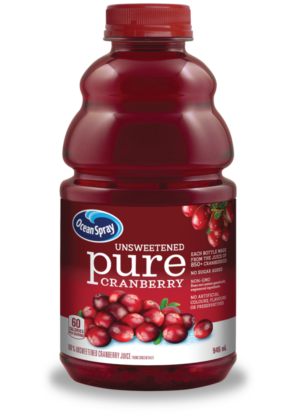 Unsweetened Pure Cranberry Juice Ocean Spray